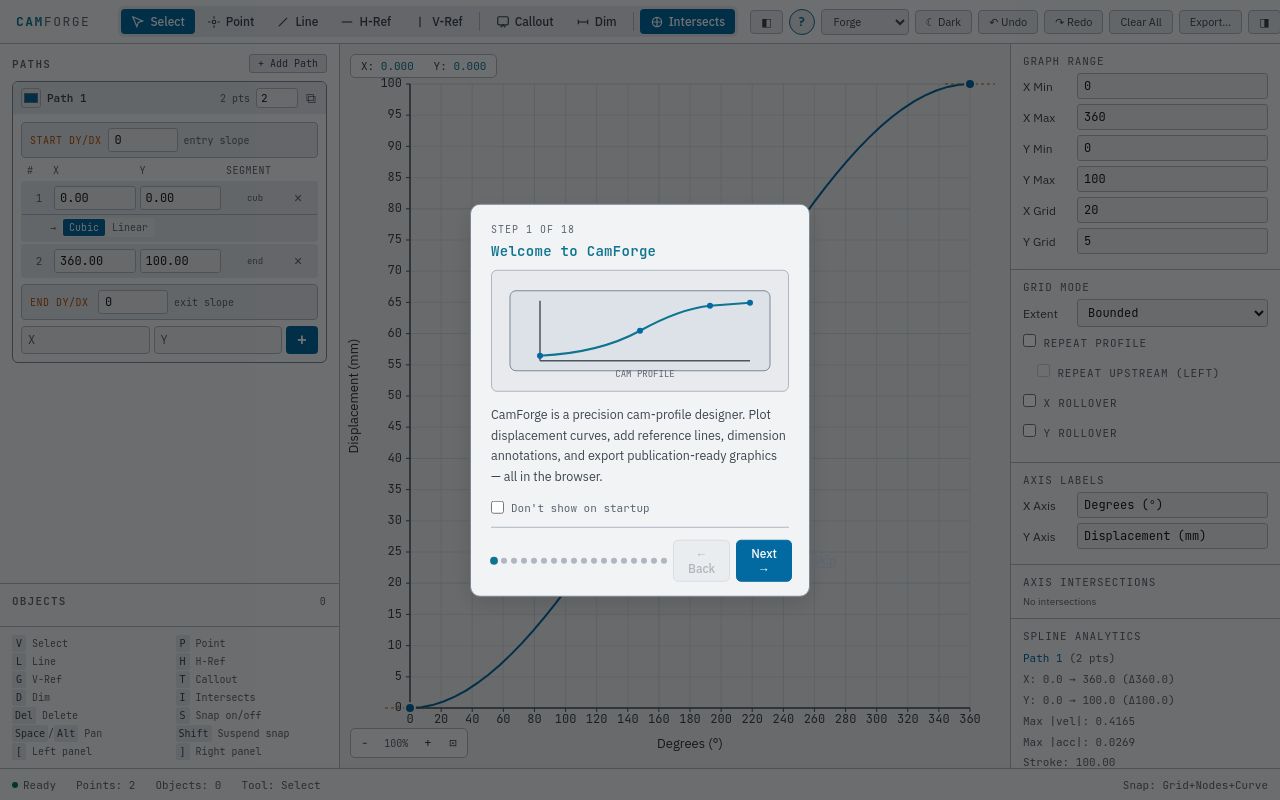 CamForge screenshot